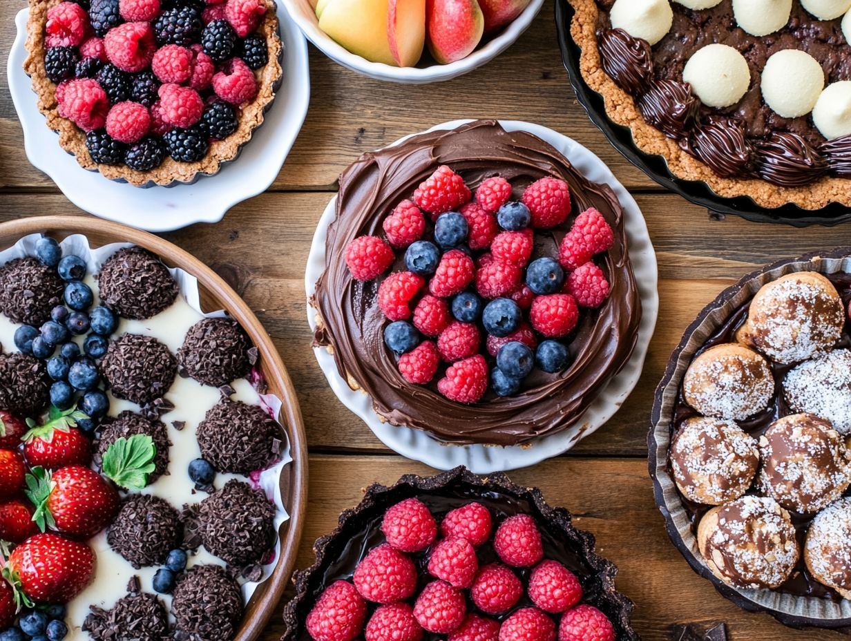 Delicious gluten-free desserts to incorporate into your diet.