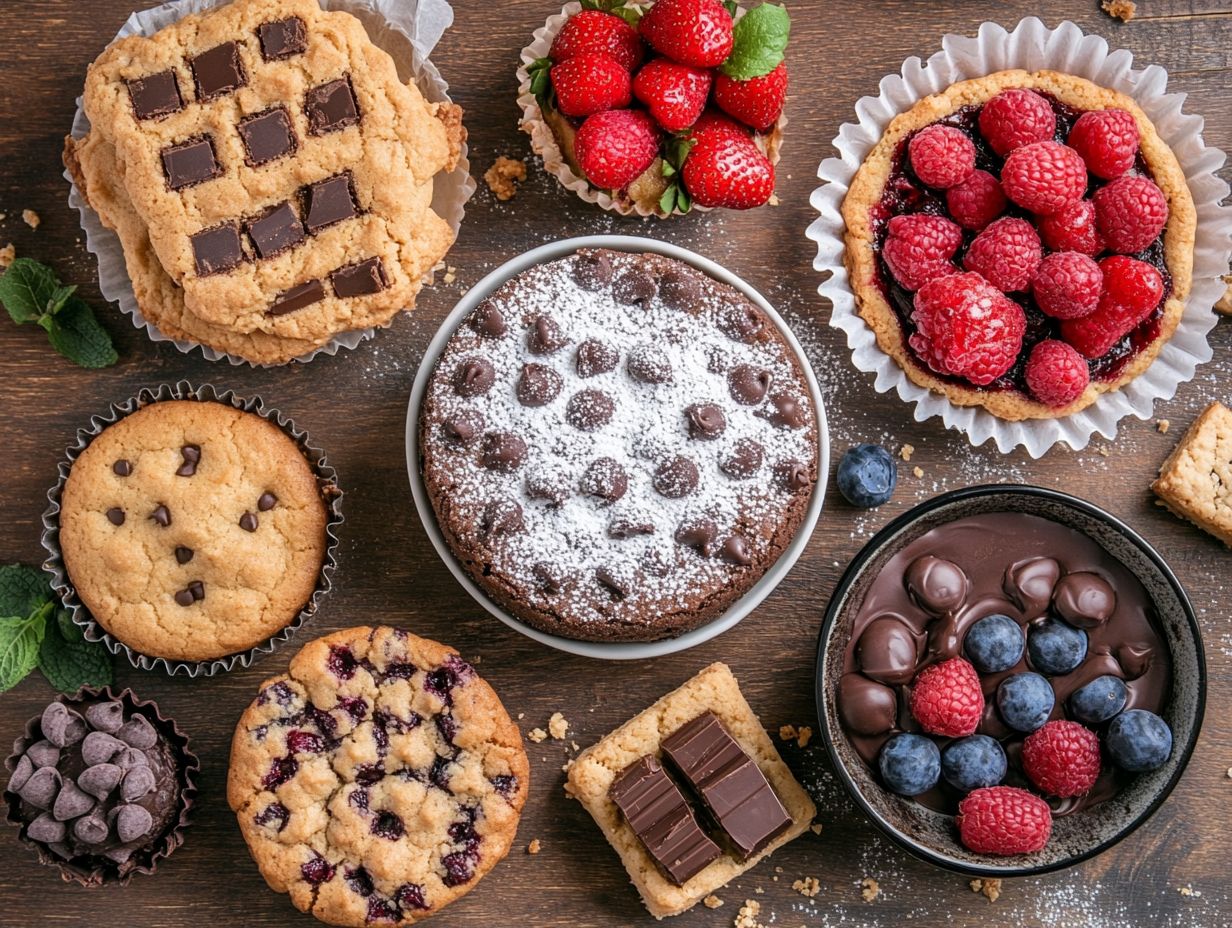 Delicious gluten-free almond flour cookies on a plate