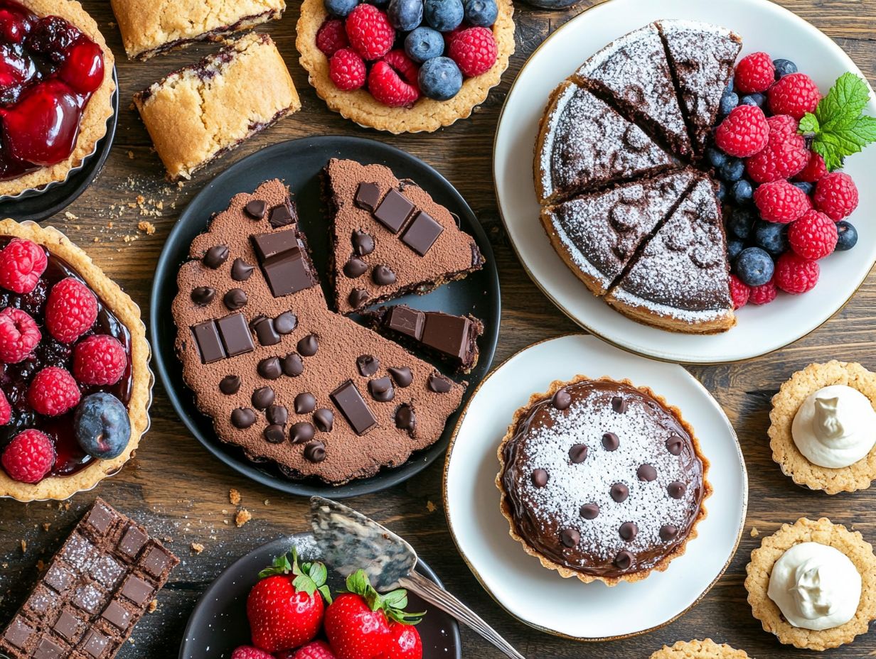 What Are Some Key Ingredients to Keep on Hand for Quick Gluten-Free Desserts, Including Gluten-Free Muffins and Cakes?