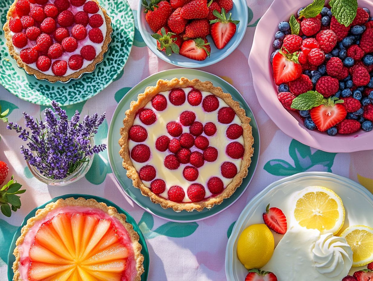 Delicious Spring Desserts You Can't Miss!