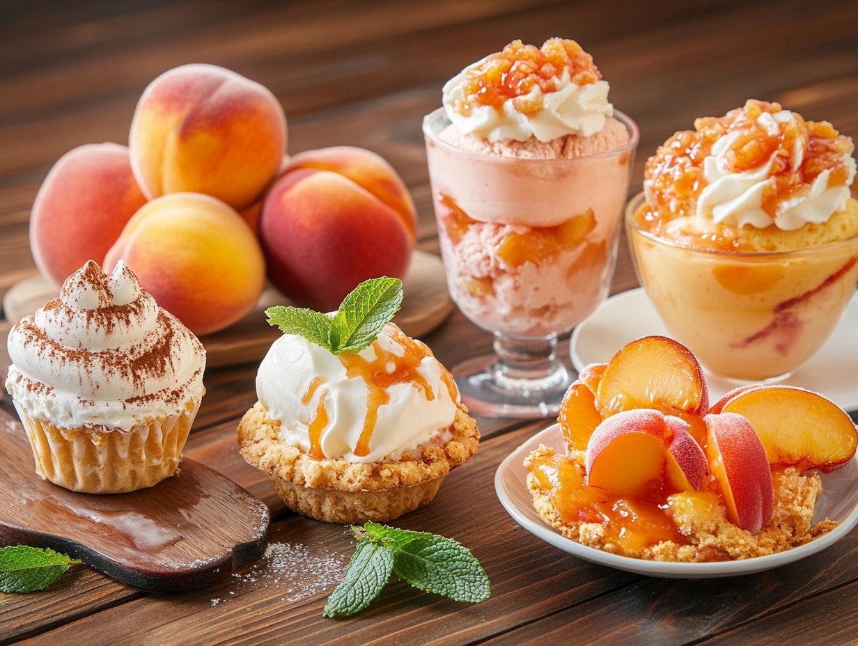 How Can You Incorporate Peaches into Other Types of Desserts?