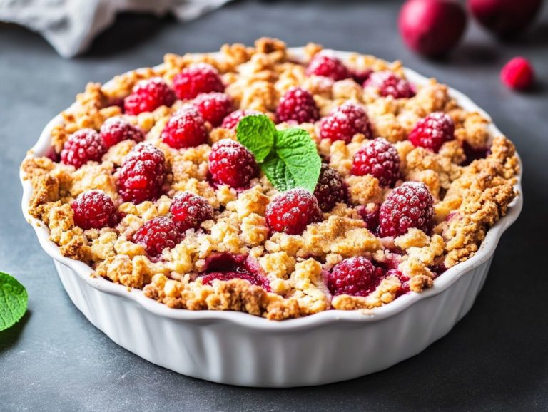 5 Classic Fruit Crumble Recipes