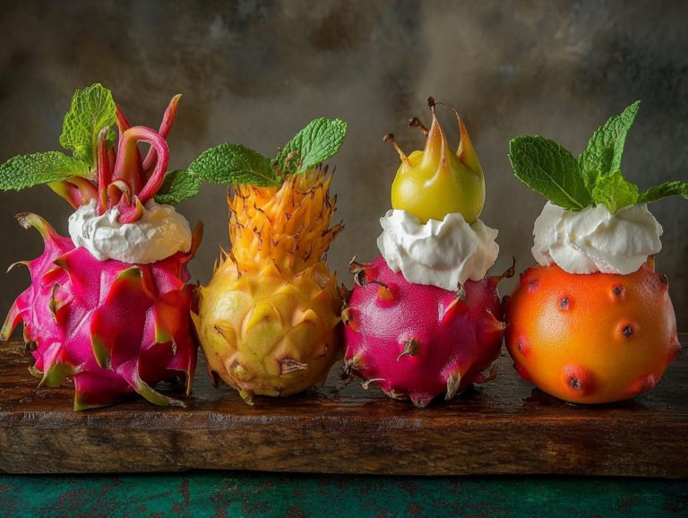 5 Exotic Fruits to Incorporate in Desserts