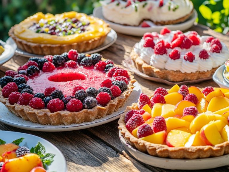 5 Favorite Summer Fruit Desserts