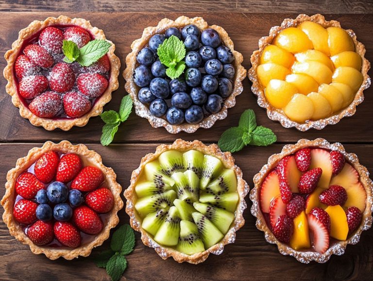 5 Flavorful Fruit Tart Recipes