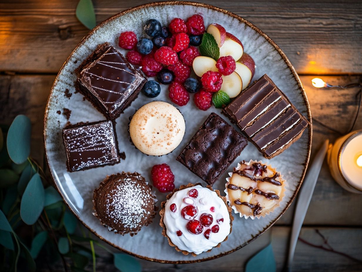 Delicious chocolate-dipped fruits including strawberries and bananas