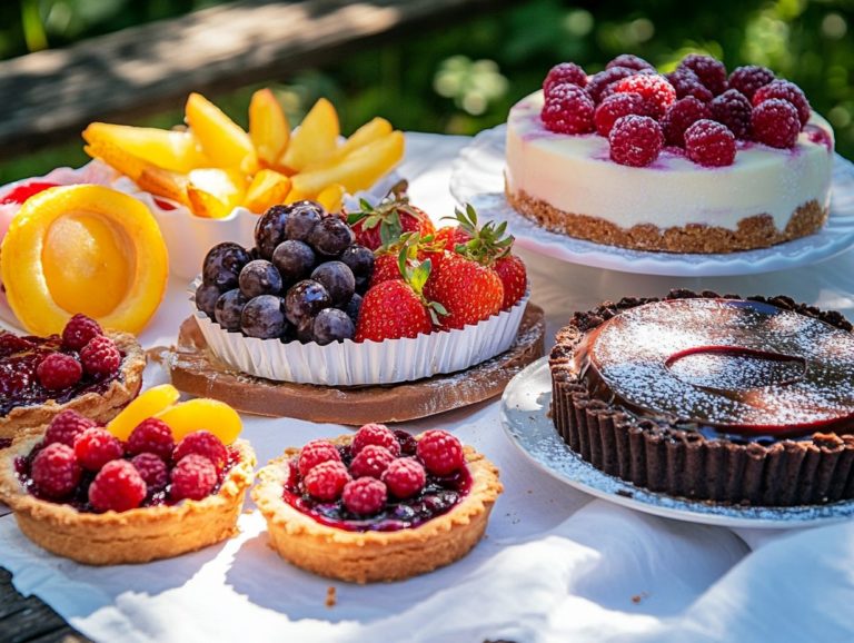 5 Gluten-Free Dessert Options for Summer Gatherings