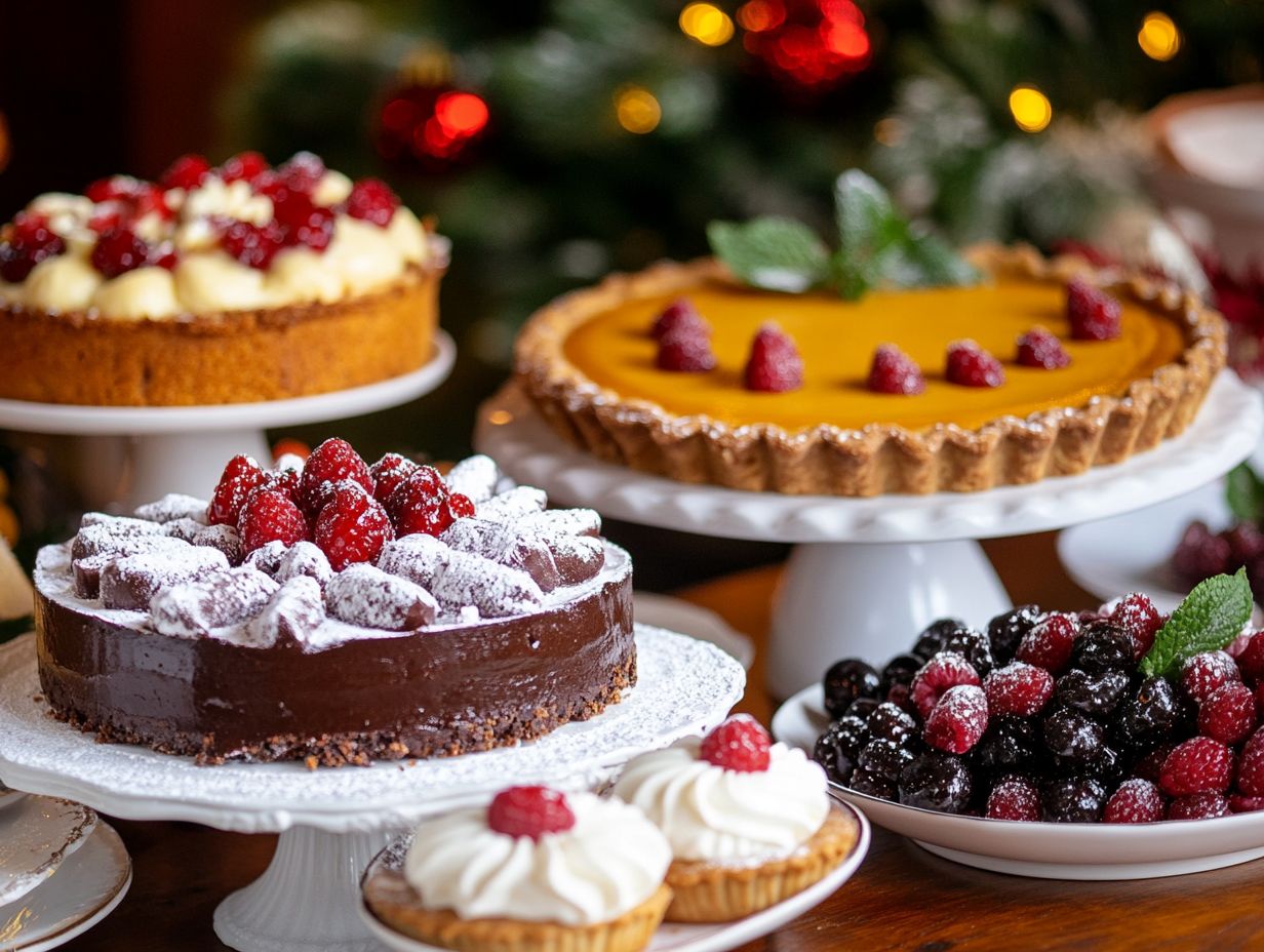 Delicious Gluten-Free Holiday Desserts