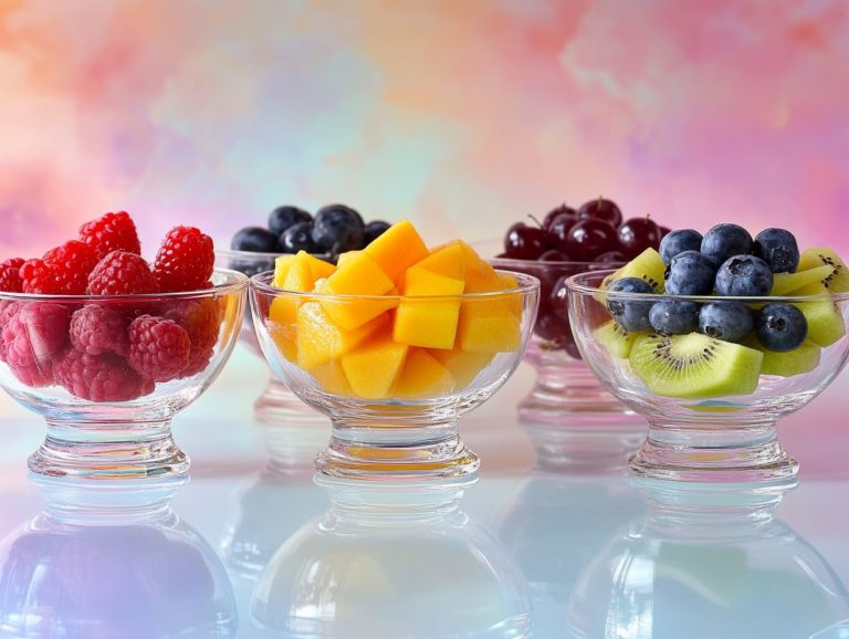 5 Light Dessert Options with Fruits