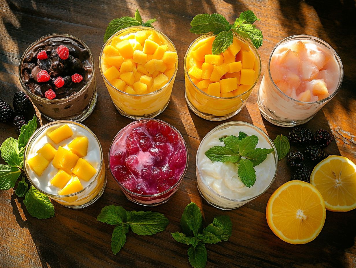 Refreshing summer dessert ideas