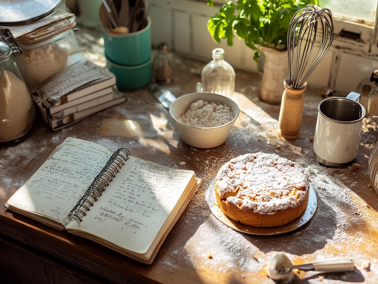 A beautifully baked fluffy vegan cake