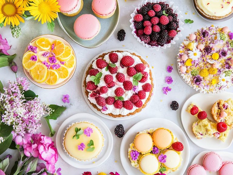 5 Must-Have Desserts for Your Spring Party