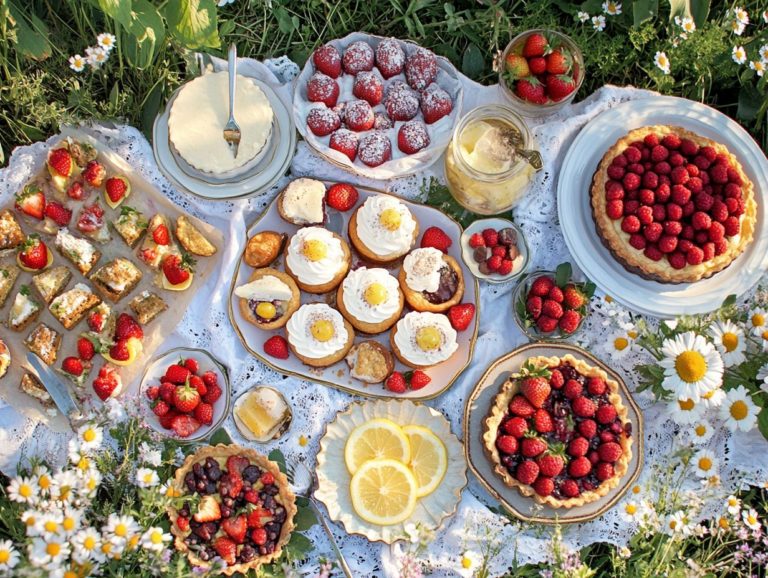 5 Must-Try Desserts for Your Spring Picnic