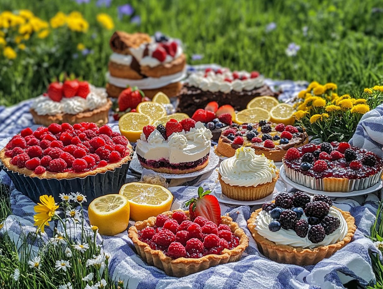 How Can One Incorporate Seasonal Ingredients into Their Picnic Desserts?