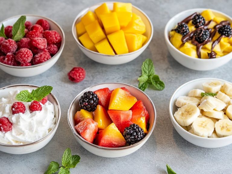 5 Nut-Free Fruit Dessert Ideas