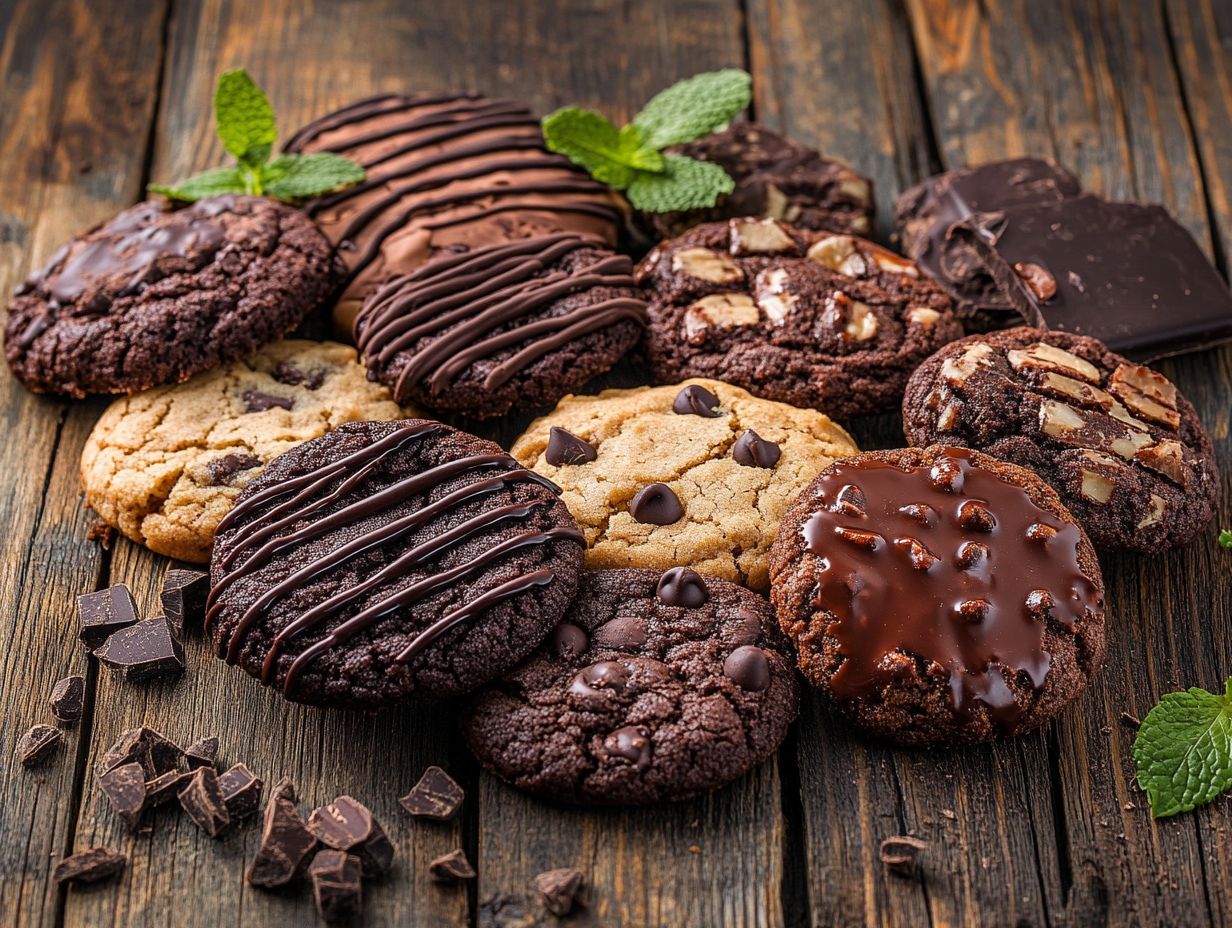 Delicious and Healthy Plant-Based Cookies on a Plate