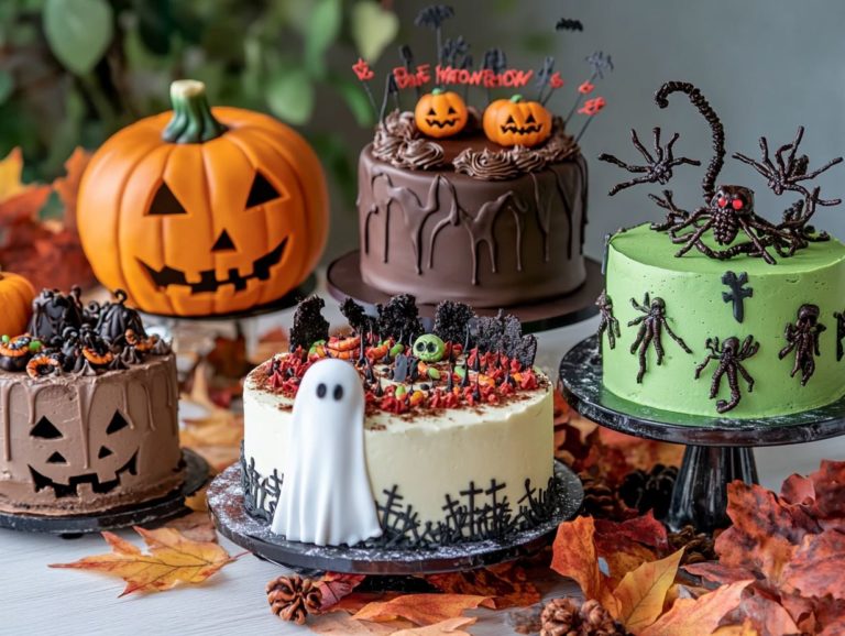 5 Spooky Vegan Cakes for Halloween Parties