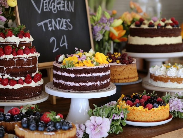 5 Vegan Cake Trends to Watch in 2024