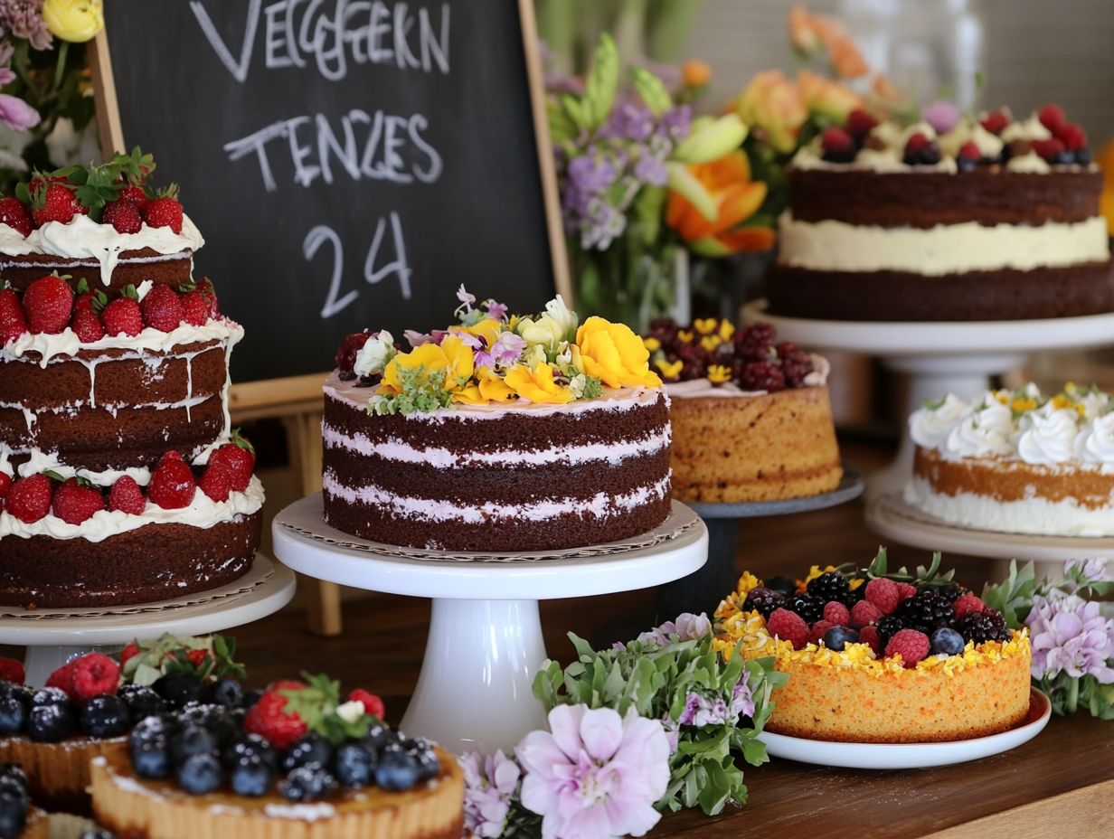 Vegan Cake Trends Image