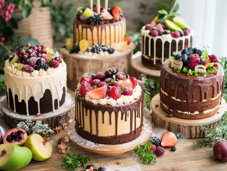 5 Vegan Cakes for a Stress-Free Gathering