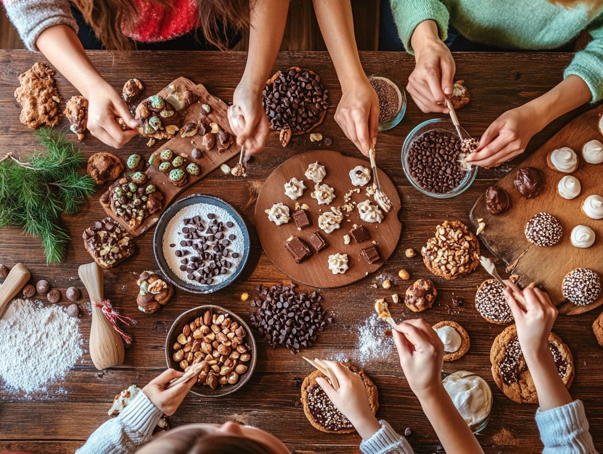 Vegan and gluten-free cookies on a plate