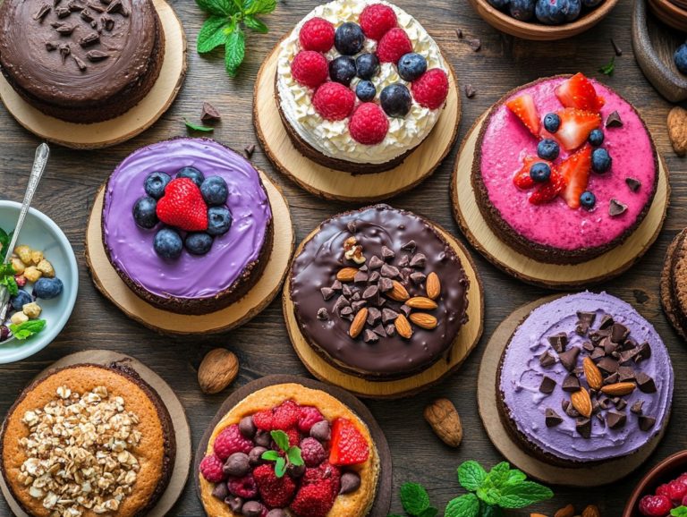 7 Healthier Vegan Cake Alternatives