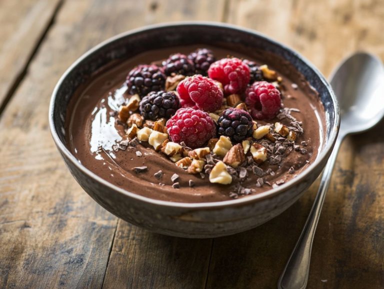 Chocolate Avocado Pudding: Healthy and Delicious