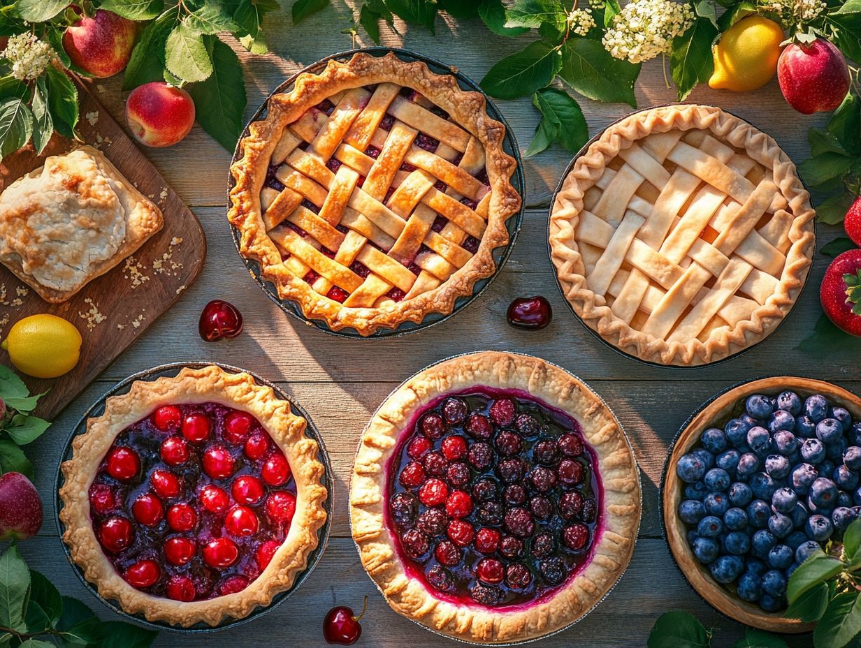 What are some classic summer pies perfect for any gathering?