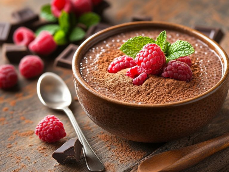 Decadent Chocolate Chia Pudding Recipe