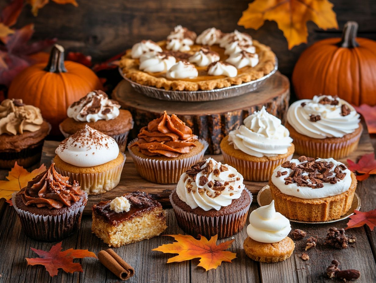 6. Pumpkin Spice Donuts