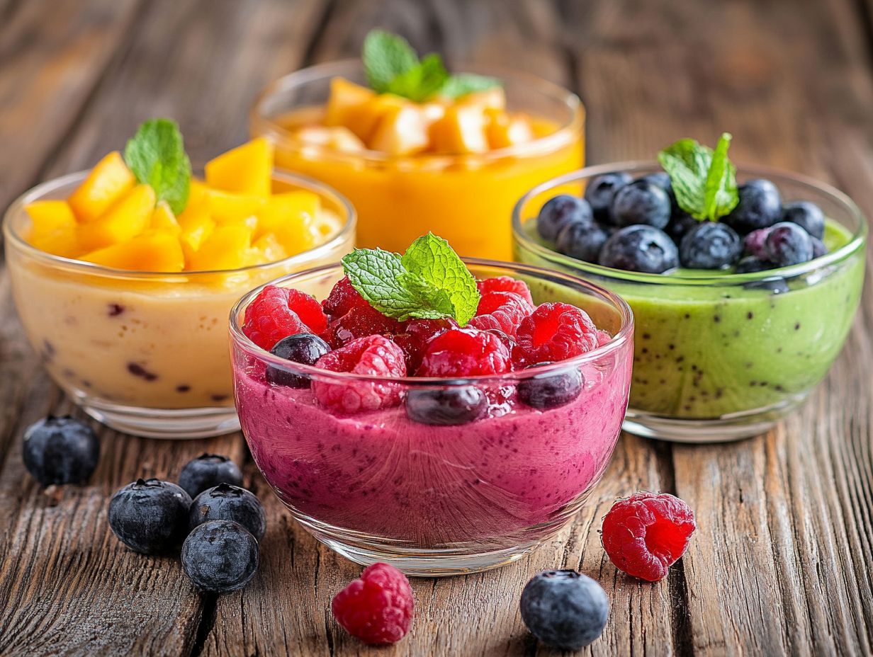 Exploring global healthy pudding recipes with superfoods