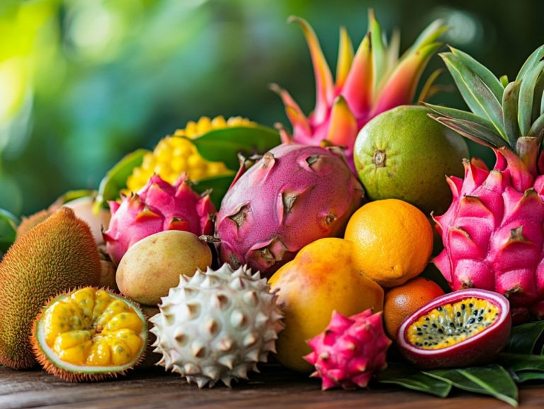 Exploring the World of Exotic Fruits