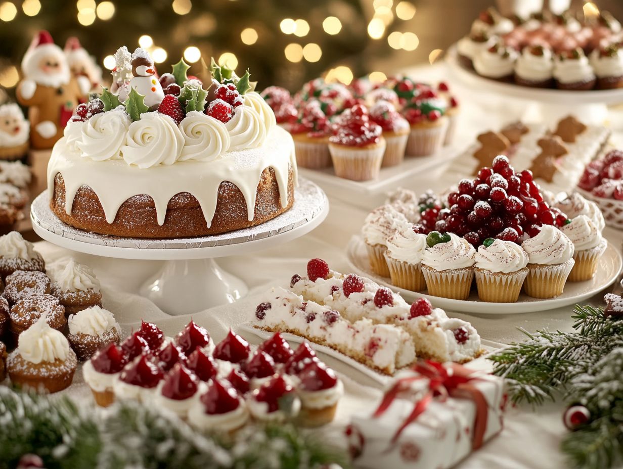 Festive dessert ideas for holiday parties