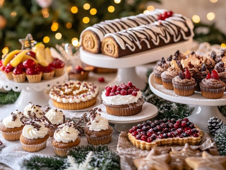 Festive Dessert Ideas for Holiday Parties