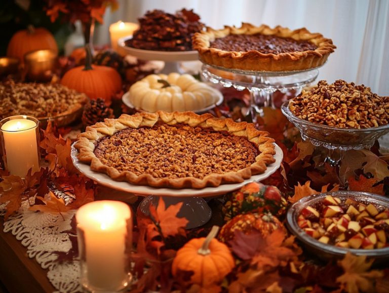 Festive Desserts for a Memorable Thanksgiving