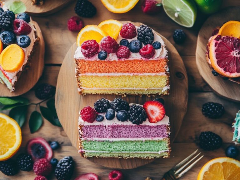 Fruit-Filled Vegan Cakes: Fresh and Flavorful Ideas