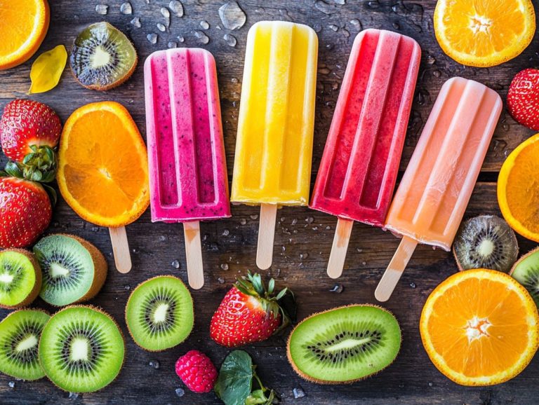 Fruity Popsicles: A Summer Essential