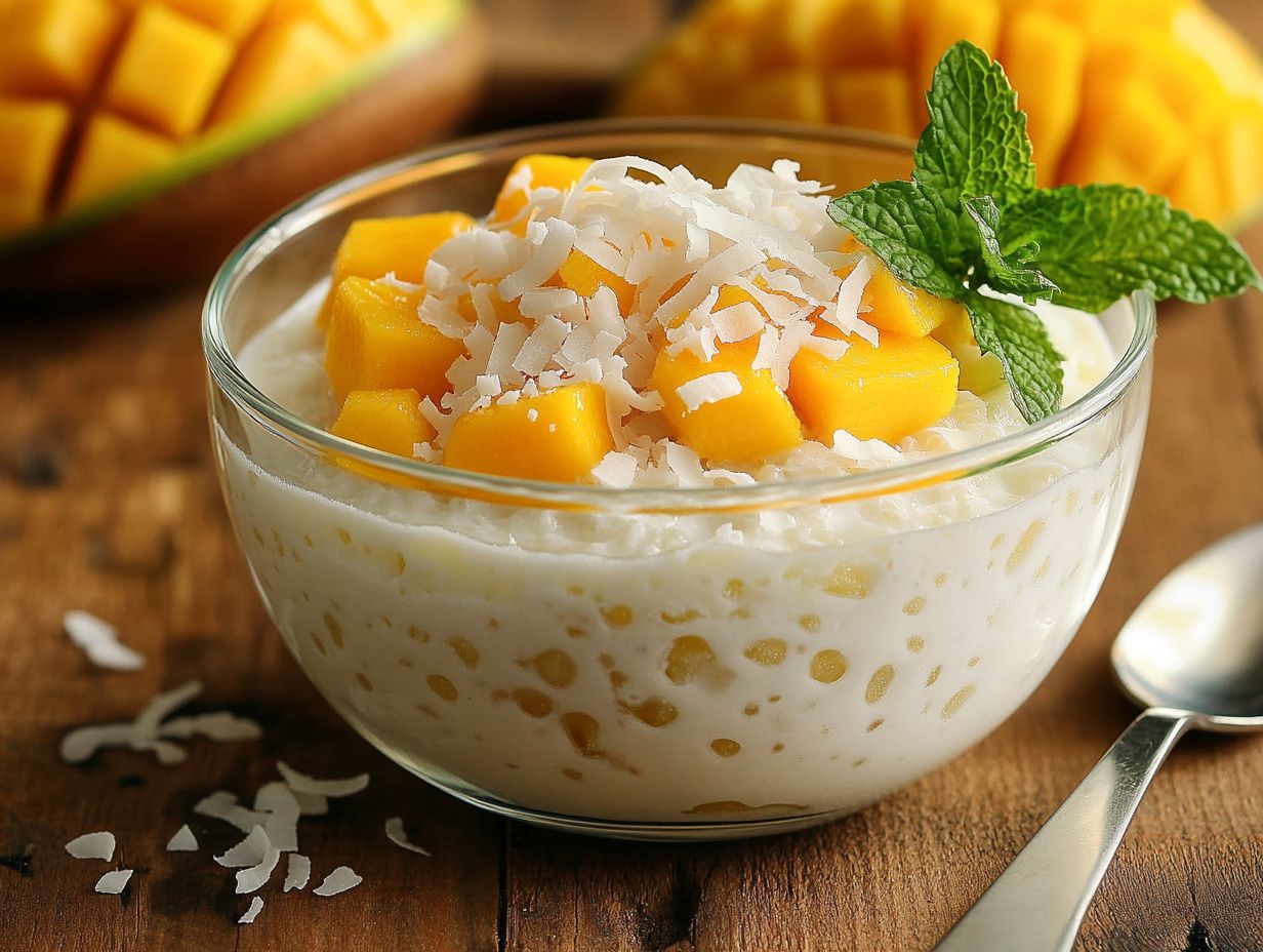 What Ingredients Do You Need for Coconut Tapioca Pudding?