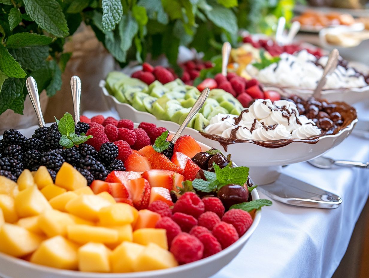 Fruit-Based Dessert Bar Theme Selection Image