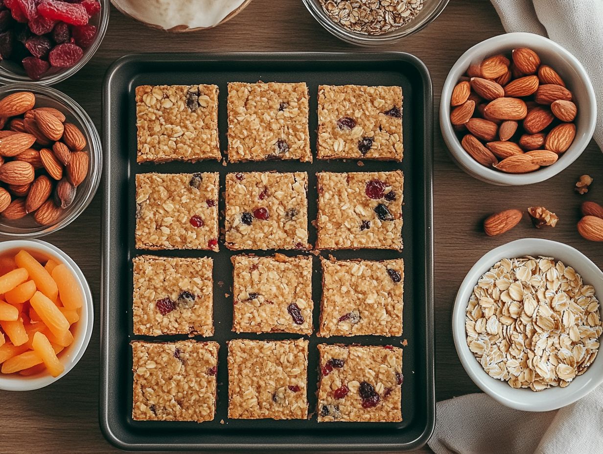 Delicious plant-based cookie bars