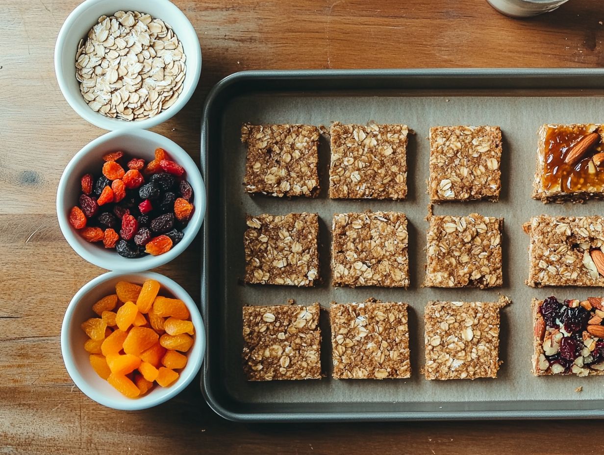 Delicious fruit-filled cookie bars ready to enjoy