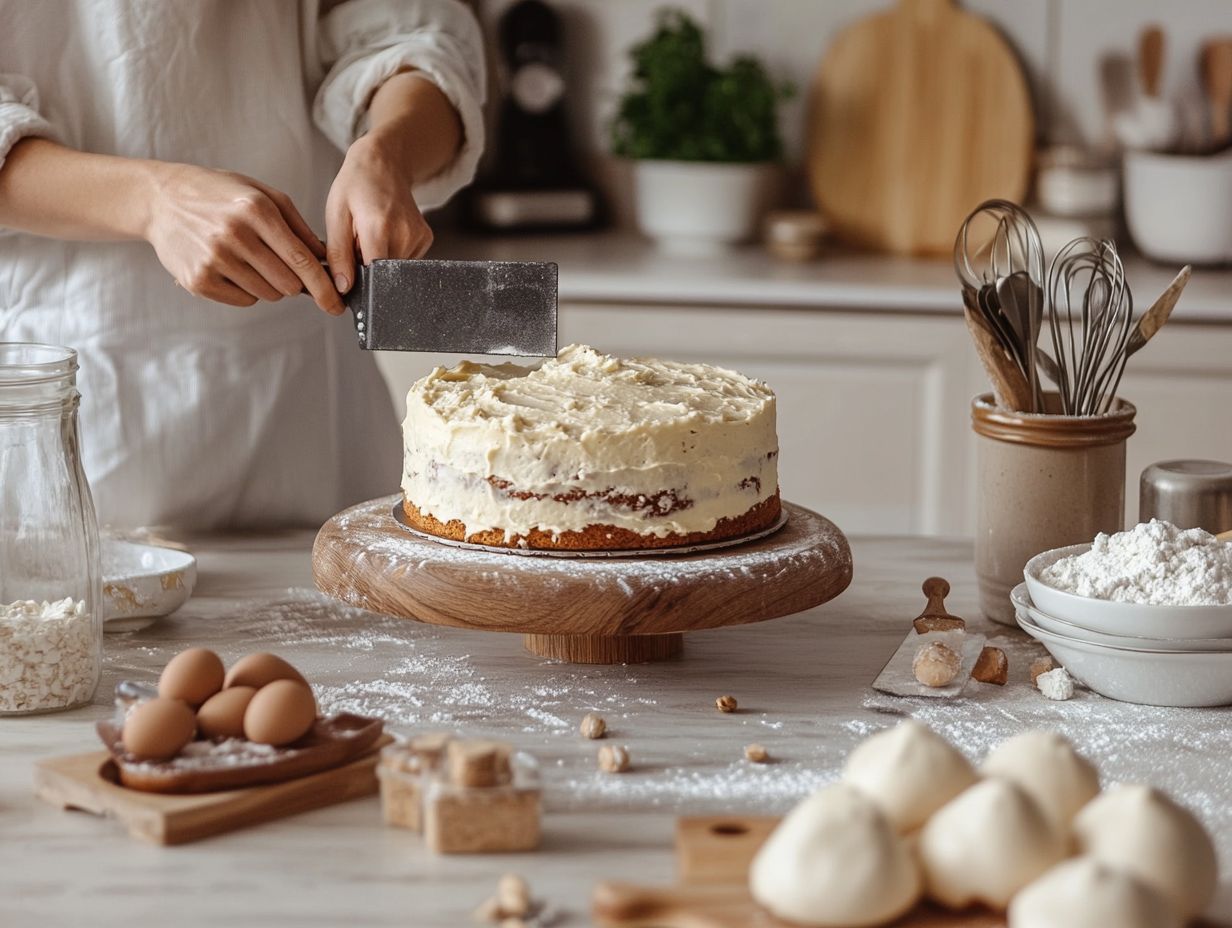 5. Not Letting the Cake Cool Before Frosting