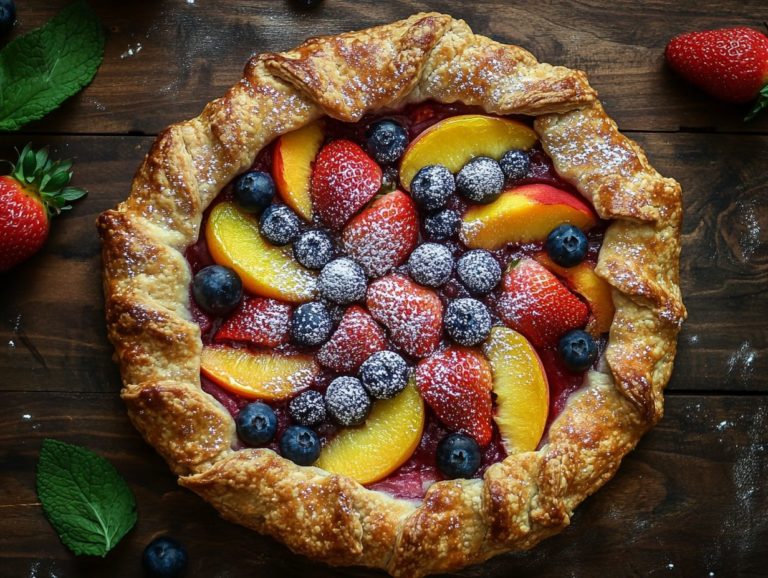 How to Make a Fruit Galette