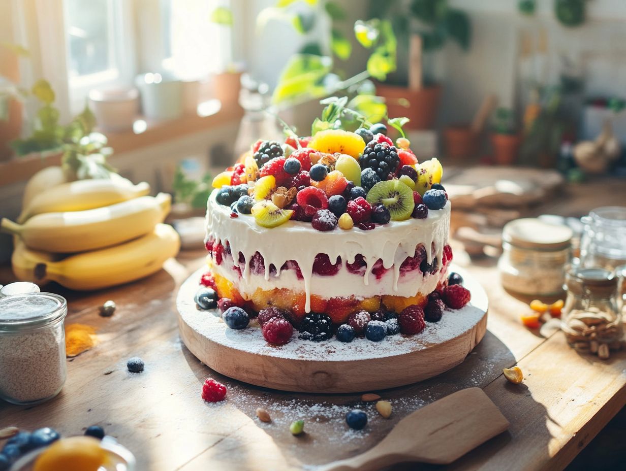 How to Store and Serve a Vegan Cake Without Sugar?