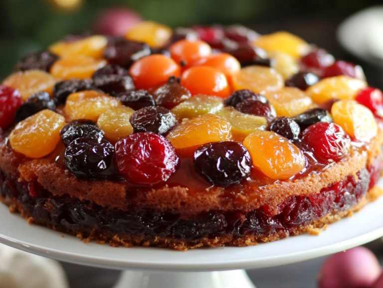 How to Make an Upside Down Fruit Cake