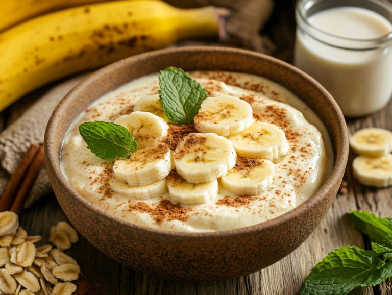 How to Make Healthy Banana Pudding