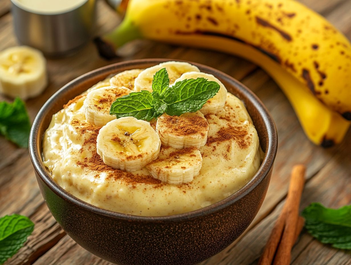 Delicious Healthy Banana Pudding Recipe