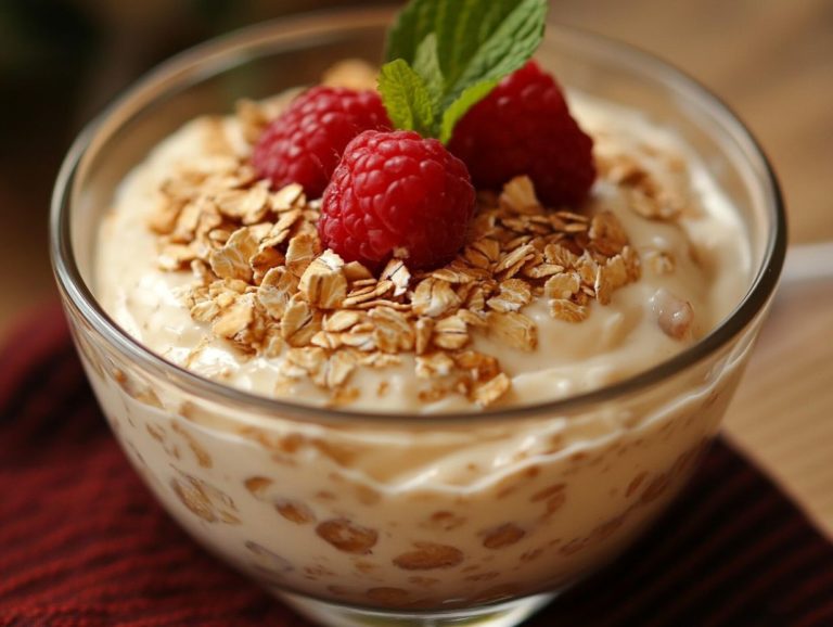 How to Make Healthy Pudding with Oats