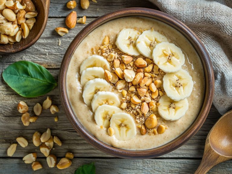 How to Make Healthy Puddings with Peanut Butter