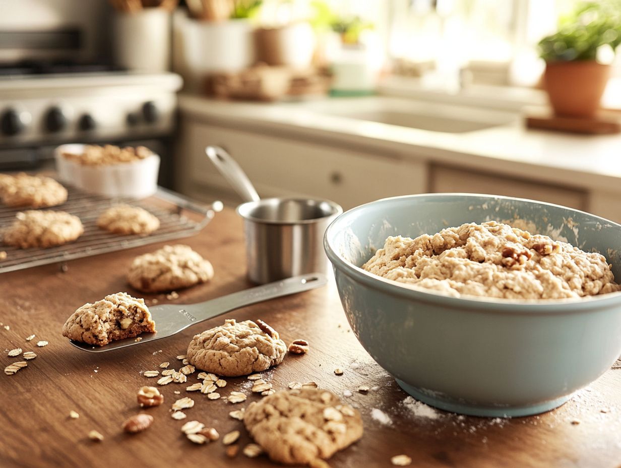 Delicious peanut butter cookies on a plate